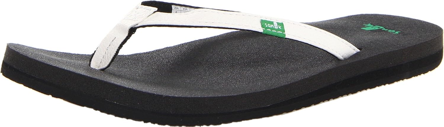 sanuk yoga joy metallic flip flop