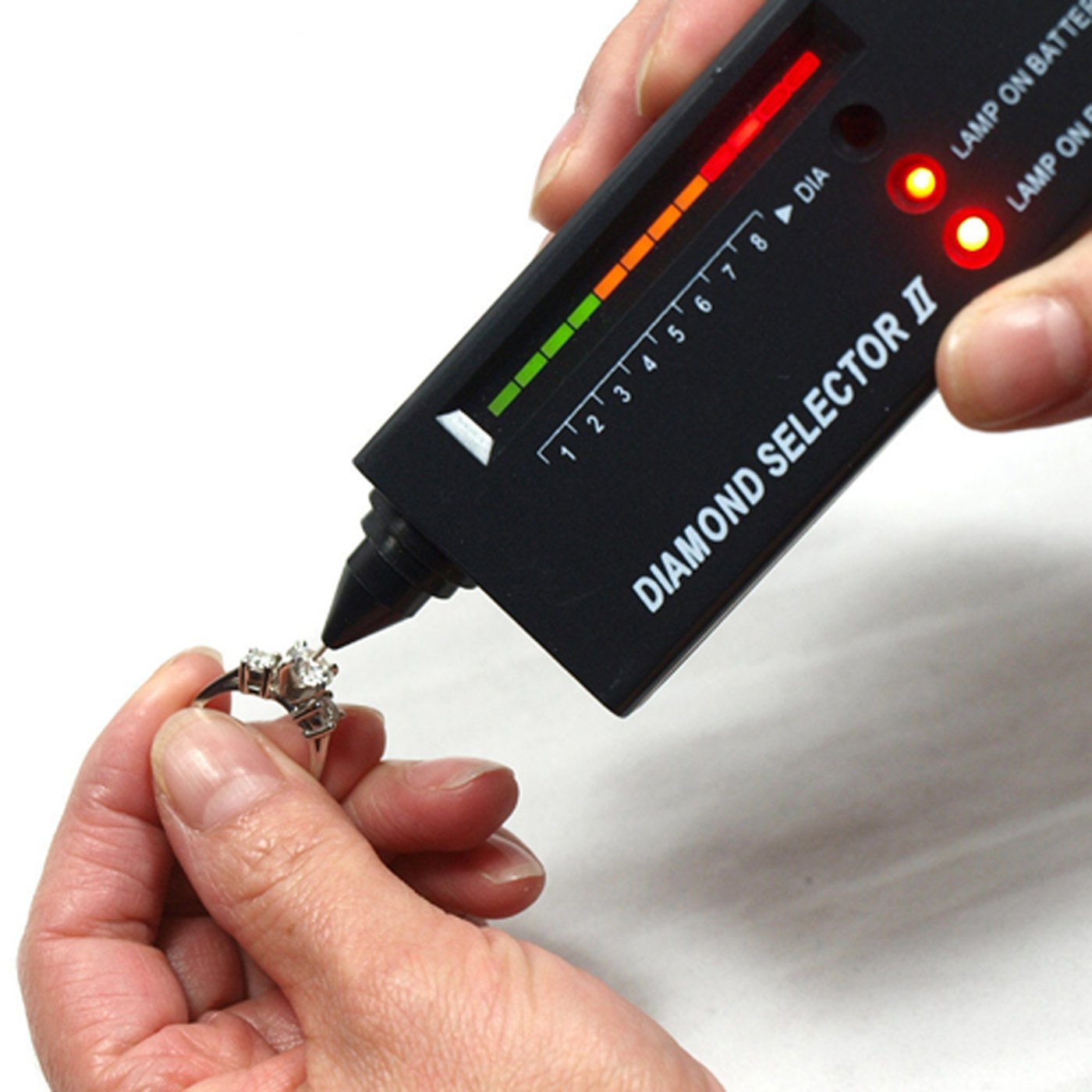 HDE Diamond Tester Pen High Accuracy Professional Jeweler for Novice and Expert