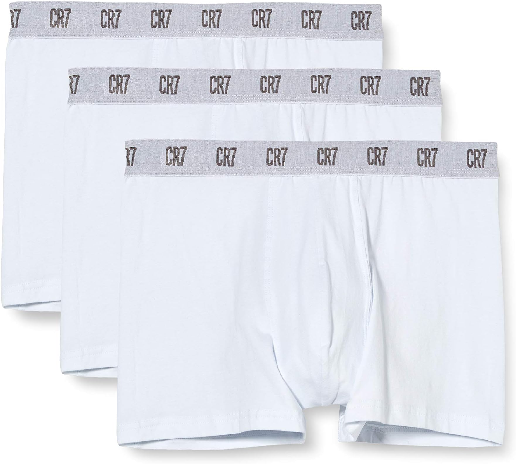 CR7 by Cristiano Ronaldo Men's Cr7 Boxer Shorts, Grey, XL UK