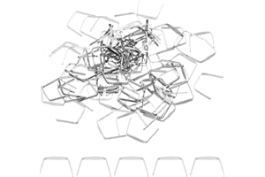 9x10mm Copper Chandelier Connector Pins, 300Pcs Chandelier Crystal Clips for Fastening Crystals Parts, Chandelier Replacement