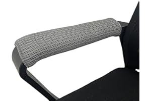 REEZEIVI Wheelchair Armrest Cover 2 Pieces,3D Air Mesh Pads for Office Chair Armrest,Breathable and Washable Chair arm Cushion,Comfort Padding Pressure Relief