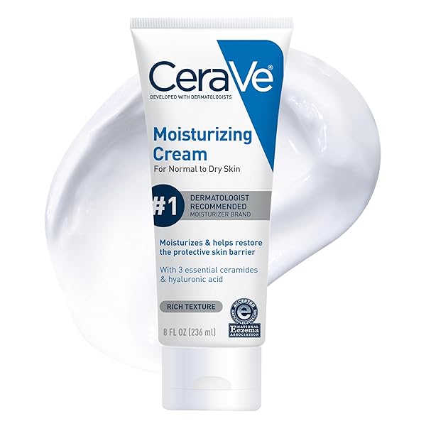 CERAVE MOISTURIZING CREAM, FACE BODY MOISTURIZER, NORMAL TO...