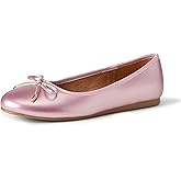 Amazon Essentials Girls' Bow Ballet Flats