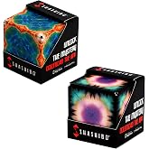 Shashibo DODECA Magnetic Puzzle Cube Bundle, Moon &amp; Earth | 100+ Possible Shapes, Sensory Fidget Toy For Adults &amp; Kids, Fun Shape Shifting Puzzle Box For All Ages
