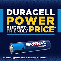 AAA Batteries by Rayovac, Triple A Battery