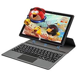 HONGSAMDE 2025 Windows Tablet, 2 in 1 10.1 Inch
