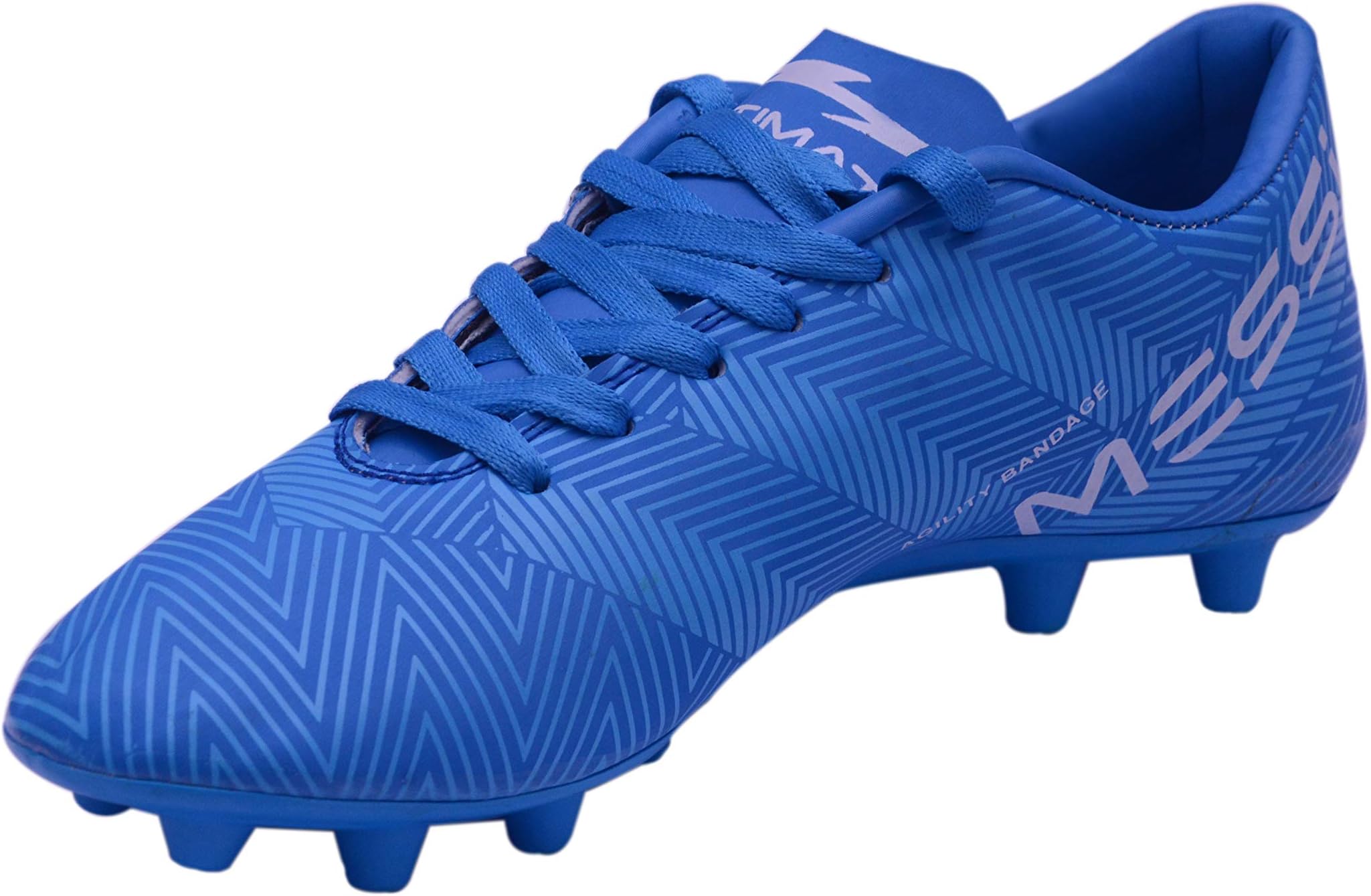 Trady Ultimate Messi Men's Blue Sport Football Shoes & Studs Shoes Size for Boys & Man (1 to10)