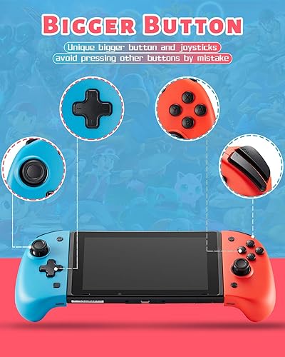 BINBOK Wired Joycon Controller for Switch, Wired Joy Con