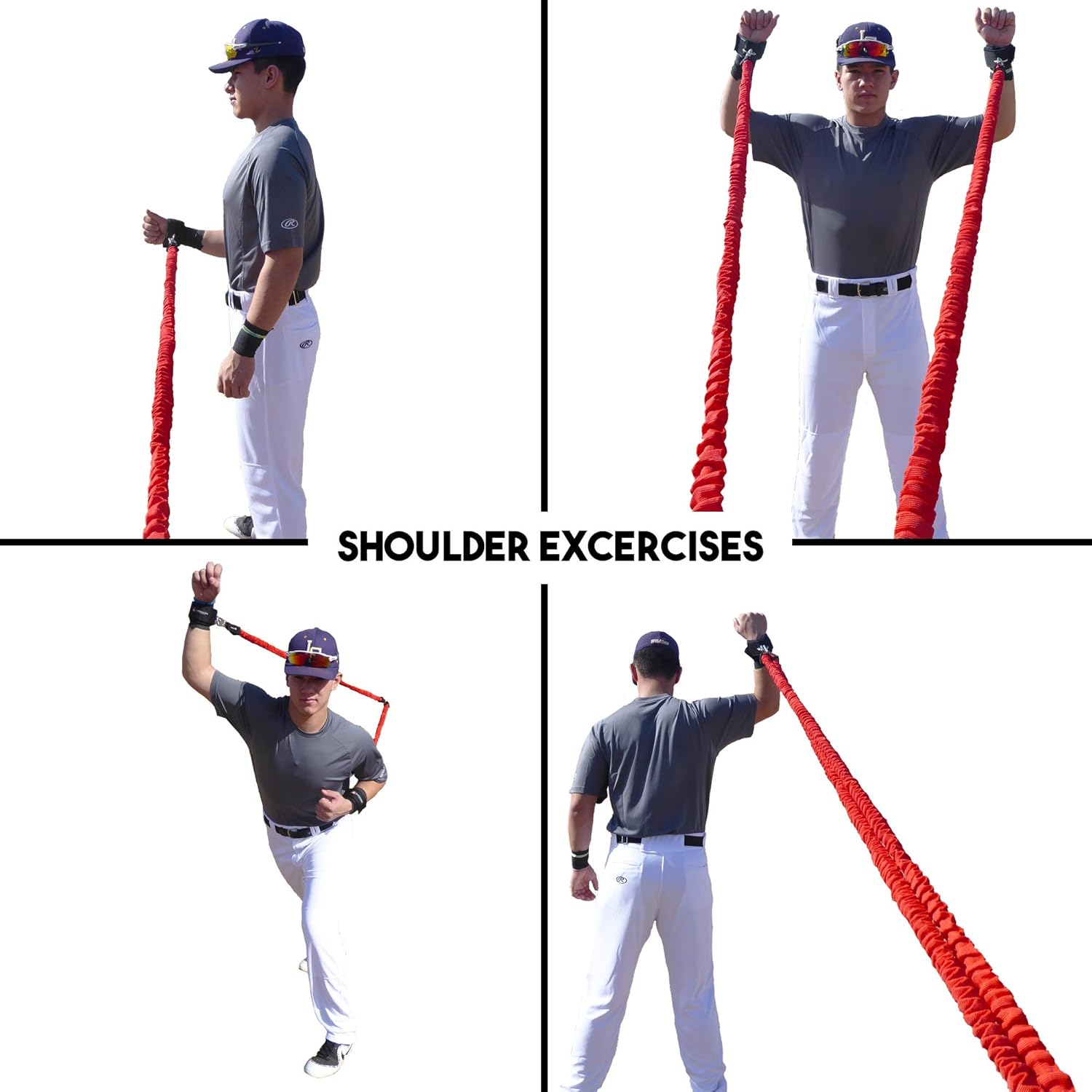 ArmCare2Go Baseball Bands for Pitching-Softball Bands 7 Piece Resistance Training Kit/Improve Baseball and Softball Training : Sports & Outdoors