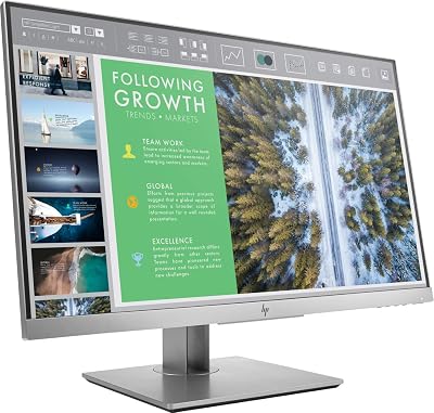 HP EliteDisplay E243 23.8 inch Full HD IPS Business Monitor HDMI DP VGA USB 3.0