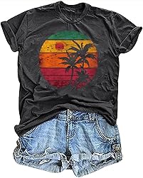 Women's Vintage Floral T Shirt Boho Wildflower