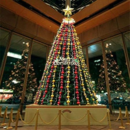 Albero Di Natale 6 Mt.Lnyy Albero Di Natale Cornice 4 5 Metri M M 6 8 Metri Lusso Crittografia Illuminata Decorazioni Festivo Scena Amazon It Casa E Cucina