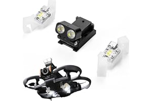 VIFLY Tactical Spotlight Kit Designed for DJI Avata 2, Integrated Search Light System for Drone Night Flying
