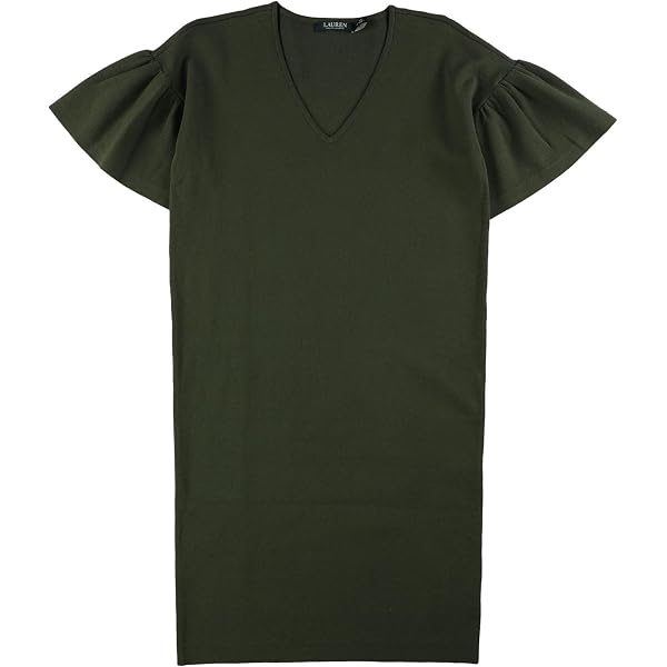 ralph lauren olive green sweater dress Polo Ralph Lauren Pointelle Wool Sweater Dress
