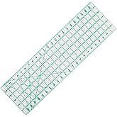 MANUFORE Quilting Ruler 6 x 24 Inch Sewing Acrylic Ruler Quilting Tools | Clear Printed Lines, Easy to Read for Precise Cutting, Anti-Slip, Durable Plastic Material, Reasonable Angle and Grid lines