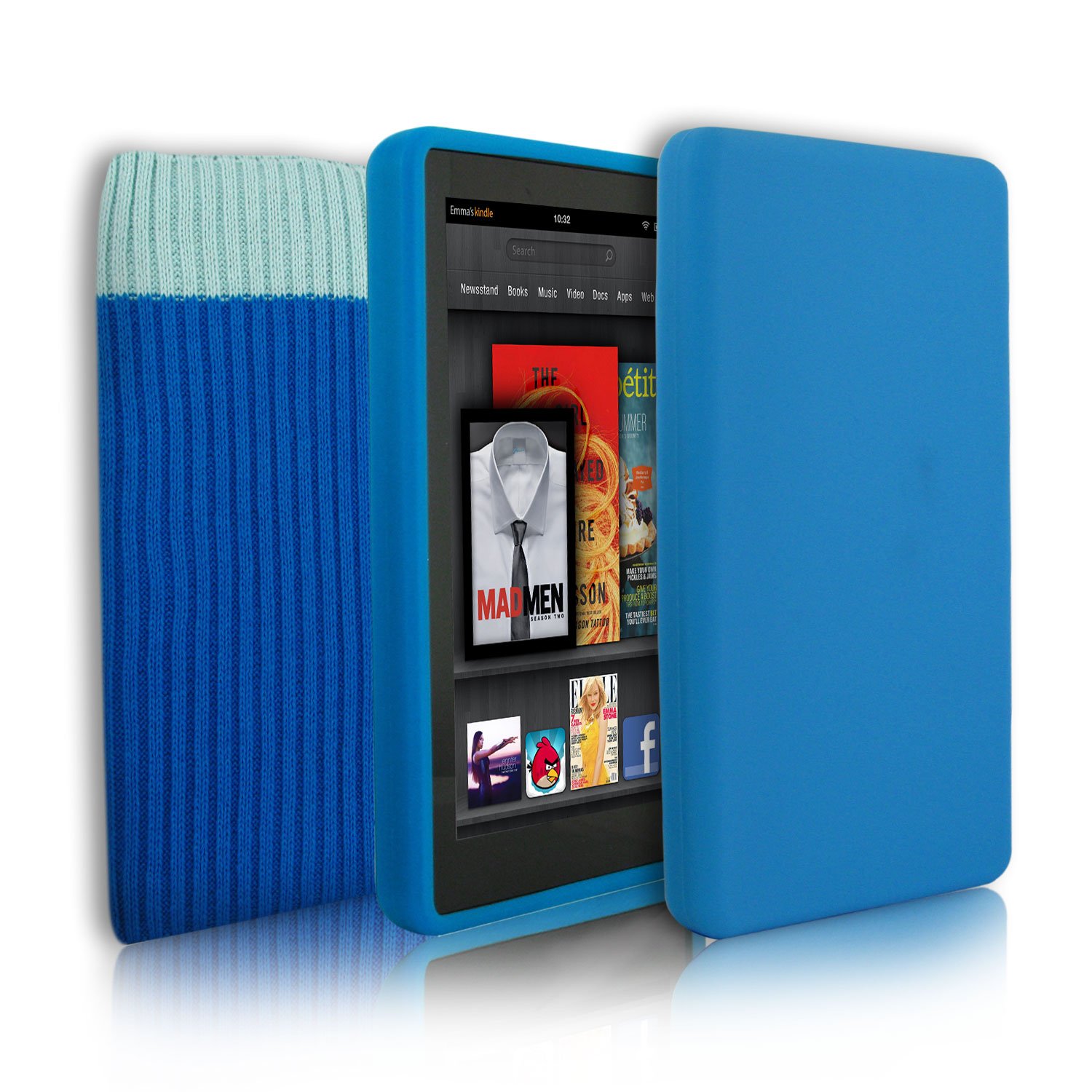 Amazon Kindle Fire HD Soft Silicone Case Cover + Screen Amazon.co.uk