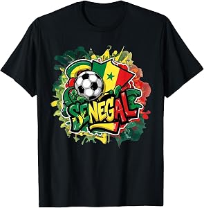 Senegal National Flag Patriotic Senegalese Pride Heritage T-Shirt
