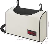 Vinsani Clothes Peg Bag Premium Waterproof Wearable Storage 300 Pegs Cream view 5