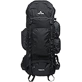 Teton 75L Explorer Internal Frame Backpack for Hiking, Camping, Backpacking, Rain Cover Included