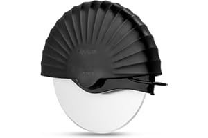 Asdirne Pizza Cutter Wheel, Easy to Clean and Dishwasher Safe, Ergonomic Pizza Slicer with Protective Blade Cover