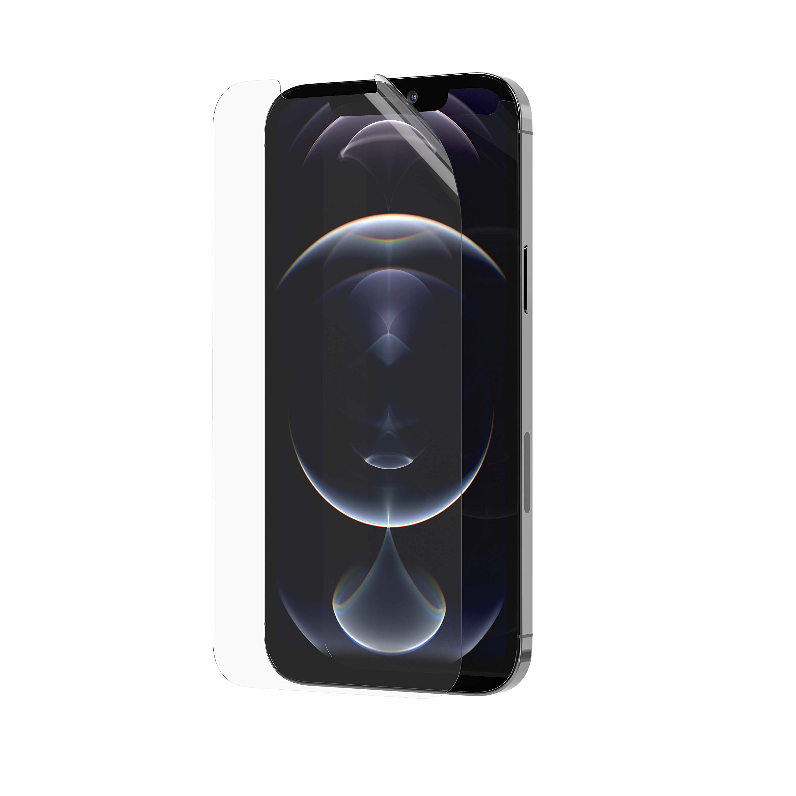 tech21 T21-8474 21 Impact Shield Screen Protector for Apple iPhone 12/12 Pro - With Anti-Scratch and Anti-Microbial Properties