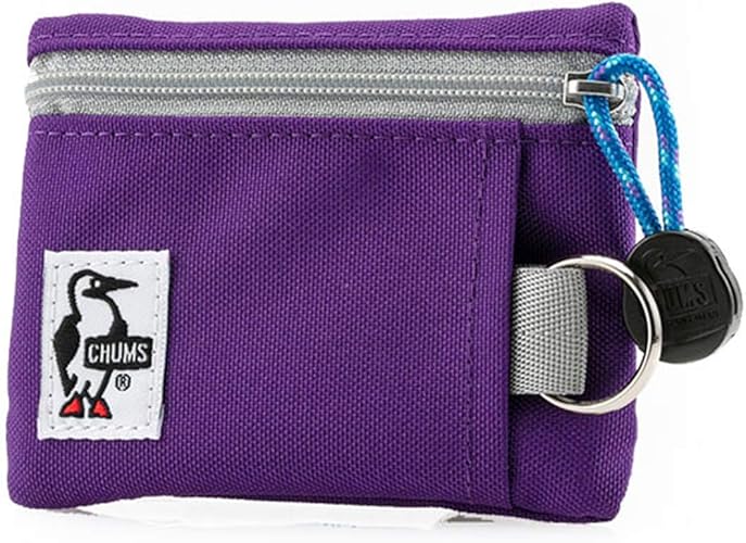 Amazon チャムス 財布 コインケース Chums マルチケース パスケース 定期入れ Ch60 0856 Purple ワンサイズ 小銭入れ