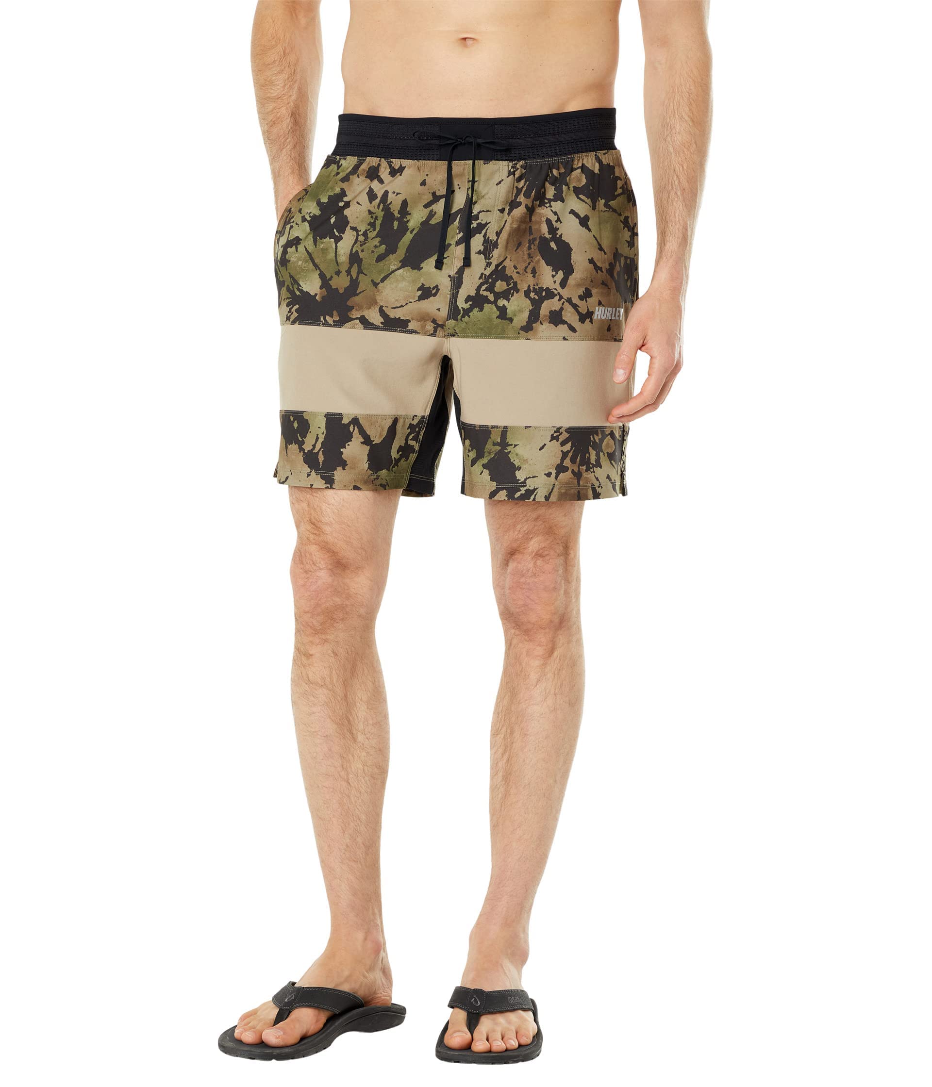 Hurley Exp Phntm+ Trek Ii Apex 17.5' Khaki