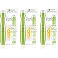 Garnier Clearly Brighter Anti-Puff Eye Roller, 0.5 Fl Oz (15mL), 3 Count (Packaging May Vary)
