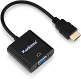 KamKorda HDMI to VGA Adapter 1080p Full HD Male to Female Gold-Plated view 1