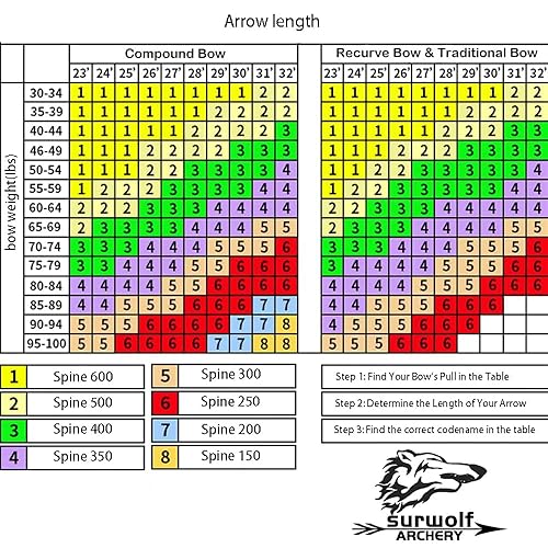 31 Inch Carbon Archery Arrows - 250-600 Spine With Feather Fletching For Compound & Recurve Bows