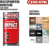 Evo-Stik Impact Adhesive 750ml Tin Multipurpose High Strength Glue view 4