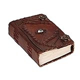 TUZECH 600 Pages Handmade Large Leather Journal