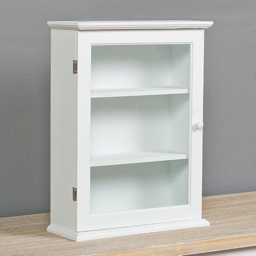 Kleines Schrankchen Lara Im Landhausstil Weiss Shabby Chic