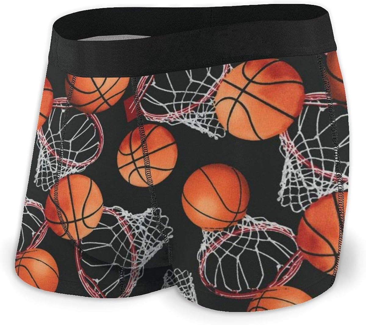 Shoot Basketball Men's Boxer Briefs Underwear Lightweight