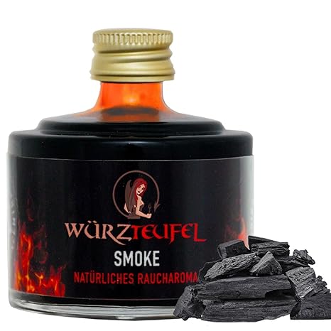 Raucharoma Natürliches Hickory Rauch Aroma aus naturbelassenen Hölzern. Flasche 40 ml.