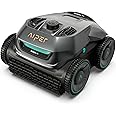 AIPER Cordless Robotic Pool Cleaner, WavePath Navigation, Wall-Climbing, Quad-Motor, 150 mins Runtime for Inground Pools up to 1,600 sq.ft, Seagull Pro ZT6002 (Renewed)