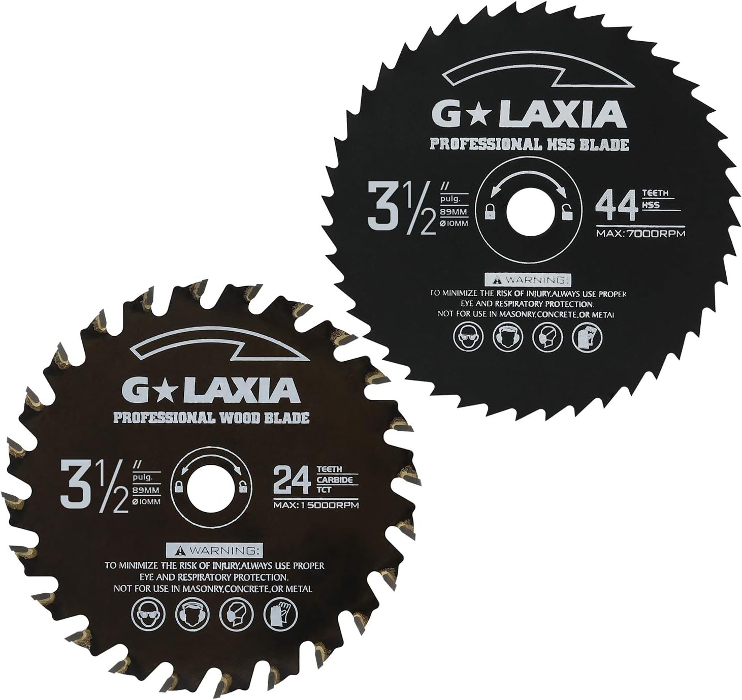 G LAXIA Professional Circular Saw Blades 3-1/2