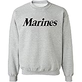 zerogravitee Marines Crewneck Sweatshirt in Gray