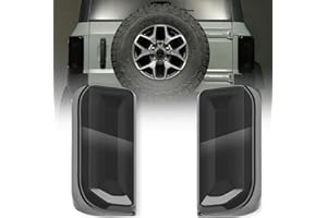 LitMiRaCle Tail Light Cover for Bronco 2021+ Badlands/Outer Banks/Wildtrak/Heritage Limited Edition/Everglades 2/4 Doors(Only LED Light), Not for Bronco Base/Big Bend/Raptor/2023 Heritage Edition