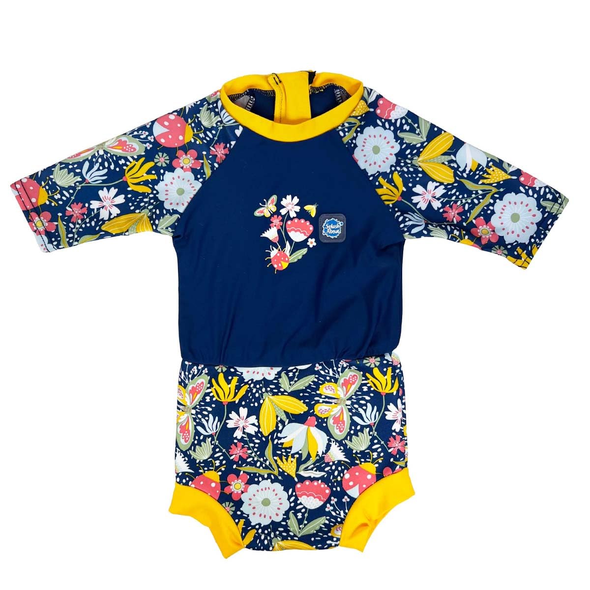Splash About Happy Nappy Sunsuit Garden Delight 3-8 Months — image 1