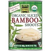 Native Forest Organic Sliced Bamboo Shoots - 14 Oz (Pack of 6) | Bamboo Shoots Canned, Stir Fry Vegetables, Canned Vegetables