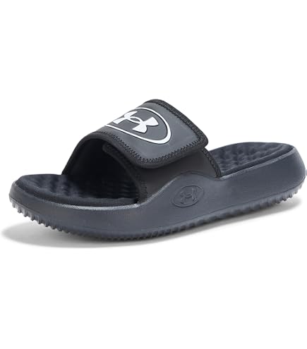 Mens Galaxy Black Ignite Pro Slide Comfort Soft Rubber Slip On Flat Sandal Shoes Amazon.com | Under Armour Men main image 4