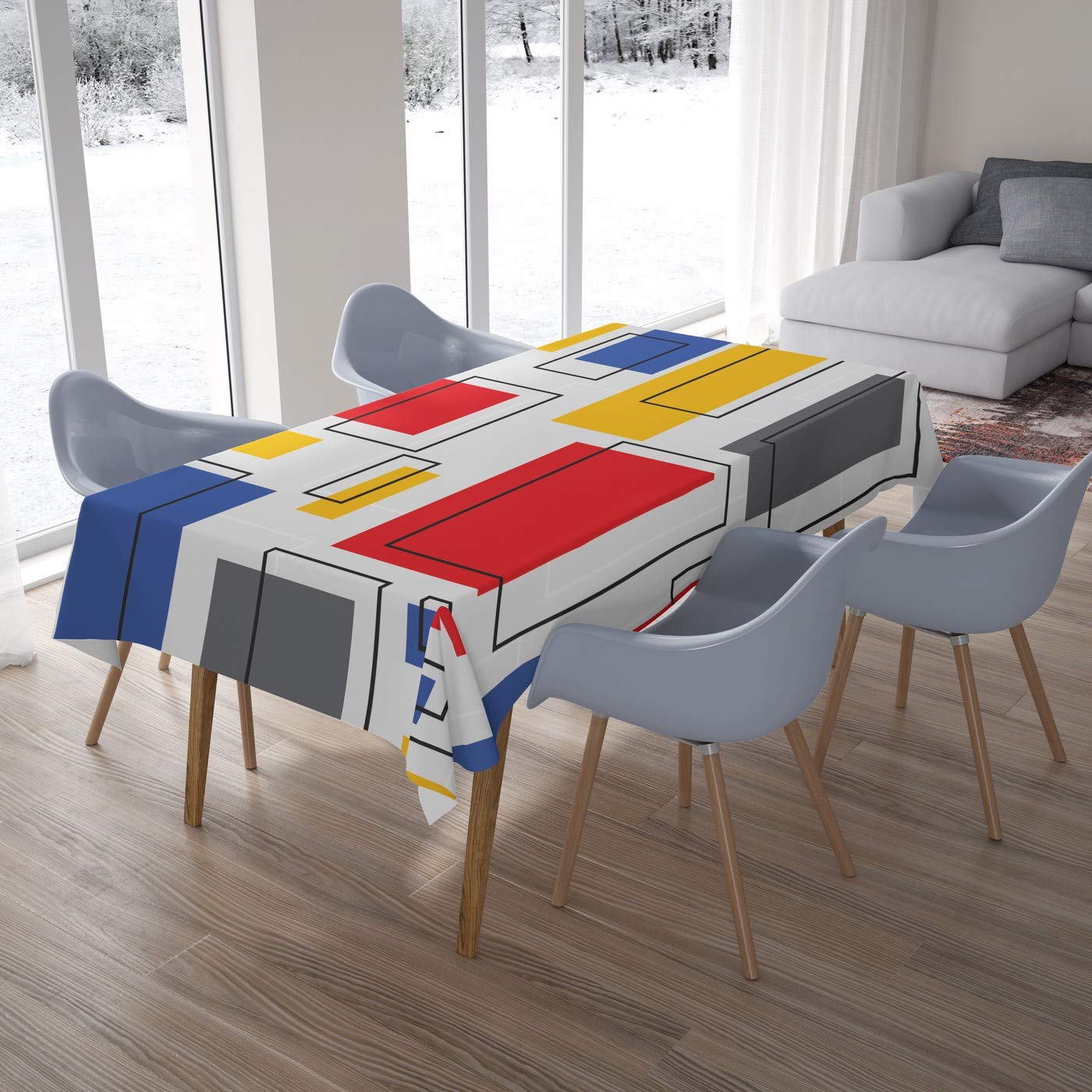 Bonamaison Kitchen Decoration, Tablecloth, 140cm x 200cm - Designed and Manufactured in Turkey