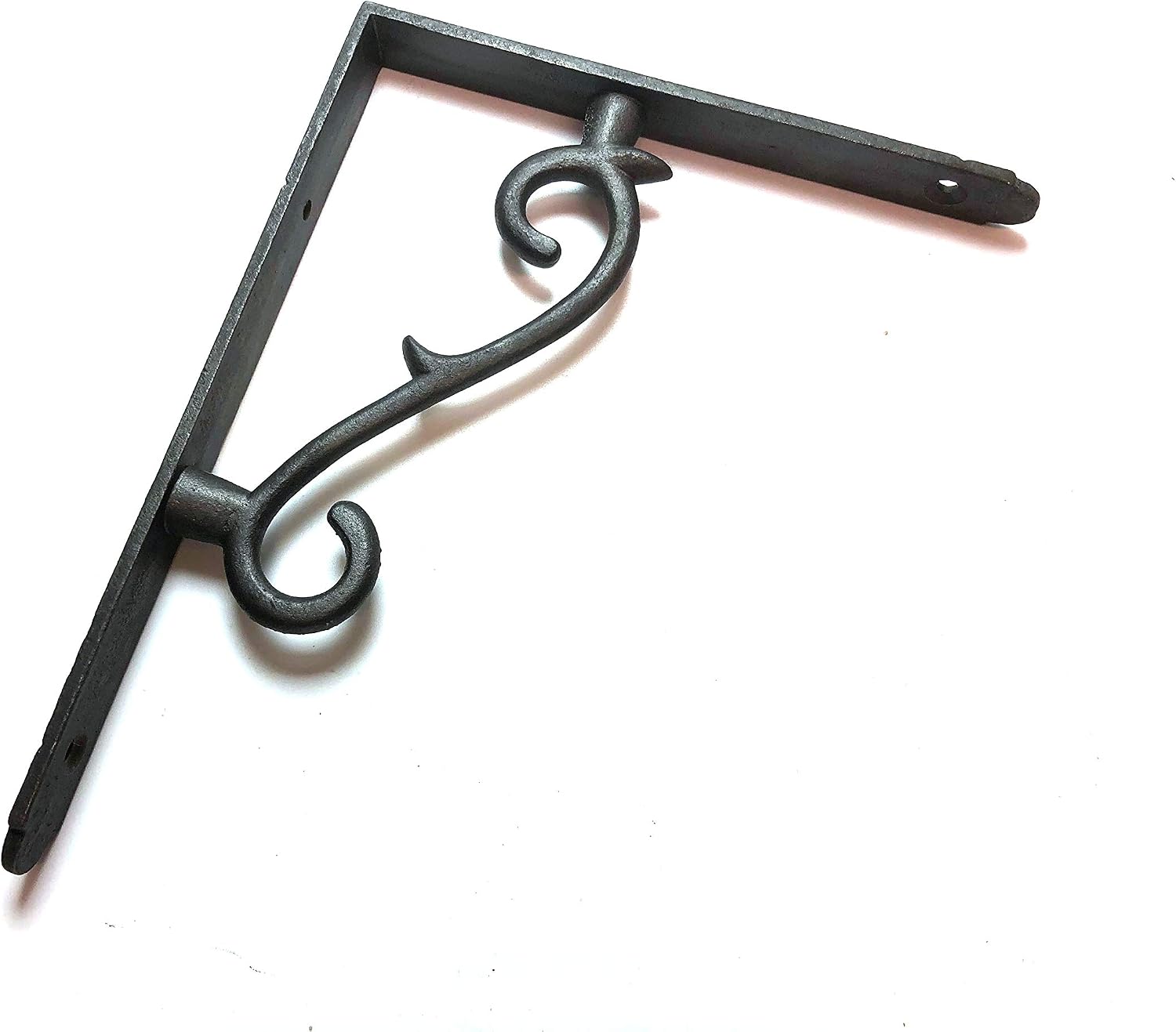 Shelf Bracket Thorn Cast Antique Iron 175mm x 135mm (Pair of Brackets)
