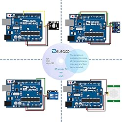 ELEGOO Upgraded 37 in 1 Sensor Modules Kit with