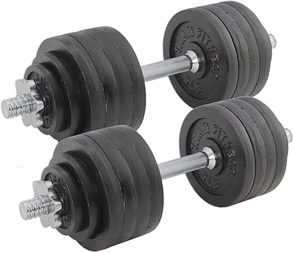 cast iron adjustable single dumbbell