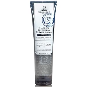 CHARCOAL - CLEANSING SHOWER CREAM - 9.5 FL. OZ - The Grandpa Soap Company