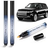 All Cars Magic Pen for Car Scratches, Quick & Easy Fix Touch Up Paint Pen with Long-Lasting Waterproof Protection, Car Paint Scratch Remover Pen for All Color, 2-Pack Value Set