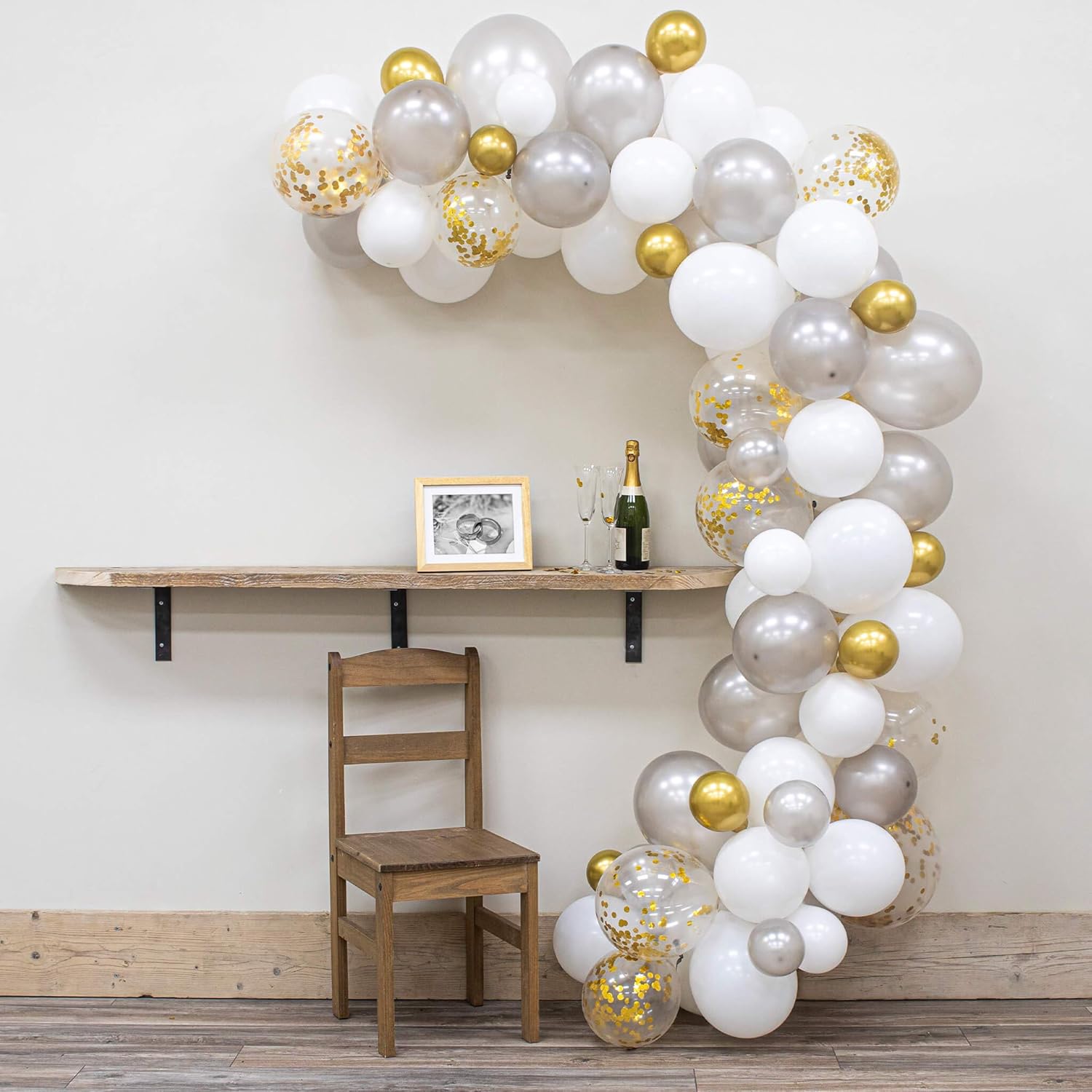 Deluxe Wedding Dinner or Anniversary Party DIY Balloon Arch Kit