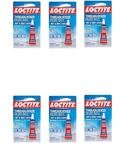 Amazon.com: Loctite 209741 Threadlocker Red 271, 0.2 Ounce - 6